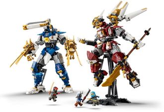 Конструктор LEGO Ninjago Близнецы работы-Титаны (71870) - фото 9 Конструктор LEGO Ninjago Близнецы работы-Титаны (71870) - фото 9