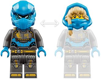 Конструктор LEGO Ninjago Близнецы работы-Титаны (71870) - фото 11 Конструктор LEGO Ninjago Близнецы работы-Титаны (71870) - фото 11
