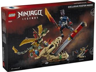 Конструктор LEGO Ninjago Битва у черепа Дракона с мечом (71871) - фото 3 Конструктор LEGO Ninjago Битва у черепа Дракона с мечом (71871) - фото 3