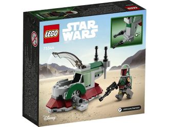 Конструктор Lego Star Wars Мікрофайтер Зореліт Боби Фетта (75344) - фото 5 Конструктор Lego Star Wars Мікрофайтер Зореліт Боби Фетта (75344) - фото 5
