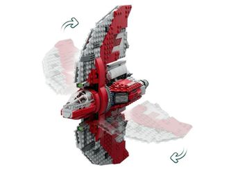 Конструктор Lego Star Wars Шаттл джедаев T-6 Асоки Тано 75362 - фото 4
