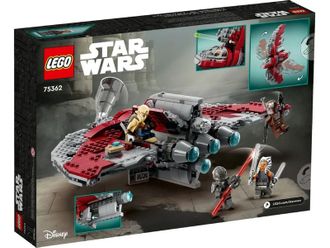 Конструктор Lego Star Wars Шаттл джедаев T-6 Асоки Тано 75362 - фото 10