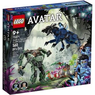 Конструктор LEGO Avatar Нейтири и Танатор против Куаритча в скафандре УМП (75571) - фото 1