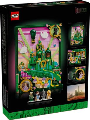 Конструктор LEGO Wicked Изумрудный город, настенный арт (75685) - фото 1 Конструктор LEGO Wicked Изумрудный город, настенный арт (75685) - фото 1