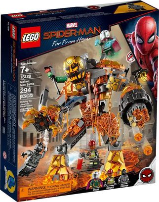Конструктор LEGO Marvel Бій з Розплавленою людиною (76128) - фото 1