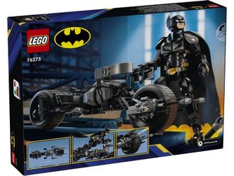Конструктор Lego Batman Фигурка Бэтмена для сборки и бетцикл 76273 - фото 1