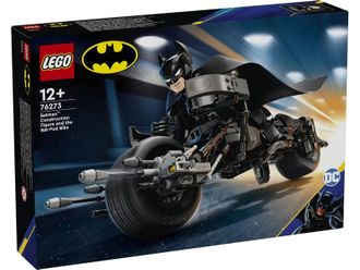 Конструктор Lego Batman Фигурка Бэтмена для сборки и бетцикл 76273 - фото 11