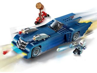 Конструктор Lego Batman Бетмен на бетмобілі проти Харлі Квін і Містера Фріза 76274 - фото 4