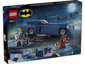 Конструктор Lego Batman Бетмен на бетмобілі проти Харлі Квін і Містера Фріза 76274 - фото 10