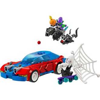 Конструктор Lego Marvel Автомобіль для перегонів Людини-Павука й Зелений Гоблін з отрутою Венома (76279) - фото 6 Конструктор Lego Marvel Автомобіль для перегонів Людини-Павука й Зелений Гоблін з отрутою Венома (76279) - фото 6