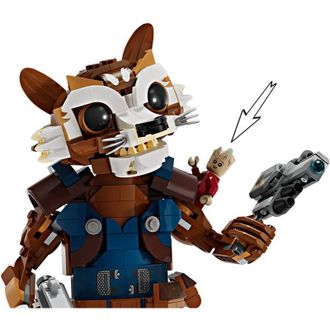 Конструктор Lego Marvel Ракета й малюк Ґрут (76282) - фото 4 Конструктор Lego Marvel Ракета й малюк Ґрут (76282) - фото 4