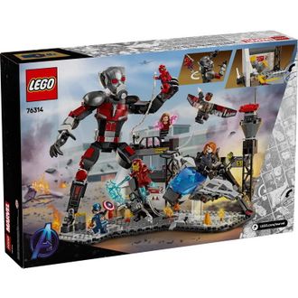 Конструктор Lego Marvel Первый мститель: Противостояние Приключенческая битва (76314) - фото 1