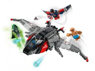 Конструктор Lego Marvel «Месники: Судний день». Квінджет (76347) - фото 3 Конструктор Lego Marvel «Месники: Судний день». Квінджет (76347) - фото 3