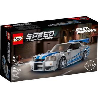 Конструктор Lego Speed Champions "Подвійний форсаж" Nissan Skyline GT-R (R34) (76917) - фото 1