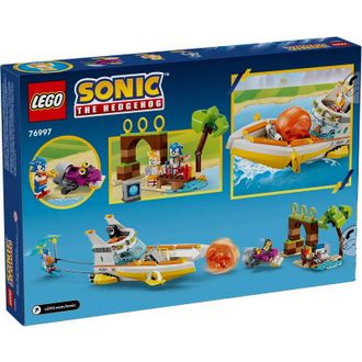 Конструктор Lego Sonic the Hedgehog Лодка из «Приключений Тейлза» (76997) - фото 1 Конструктор Lego Sonic the Hedgehog Лодка из «Приключений Тейлза» (76997) - фото 1