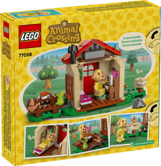 Конструктор Lego Animal Crossing Затишний будинок Goldie (77058) - фото 1 Конструктор Lego Animal Crossing Затишний будинок Goldie (77058) - фото 1