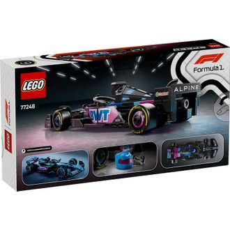 Конструктор Lego Speed Champions Автомобиль для гонок BWT Alpine F1® Team A524 (77248) - фото 2 Конструктор Lego Speed Champions Автомобиль для гонок BWT Alpine F1® Team A524 (77248) - фото 2