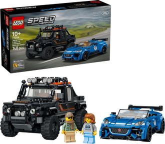 Конструктор Lego Speed Champions Jaguar Project 7 та Land Rover Defender (77264) - фото 2