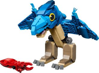 Конструктор Lego Jurassic World Малыш динозавр: птеранодон (77977) - фото 3 Конструктор Lego Jurassic World Малыш динозавр: птеранодон (77977) - фото 3