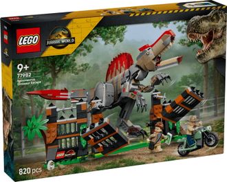 Конструктор Lego Jurassic World Втеча спинозавра (77982) - фото 1