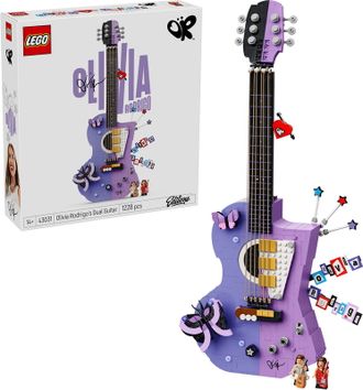 Конструктор Lego Editions Двойная гитара Оливии Родриго (43031) - фото 2 Конструктор Lego Editions Двойная гитара Оливии Родриго (43031) - фото 2