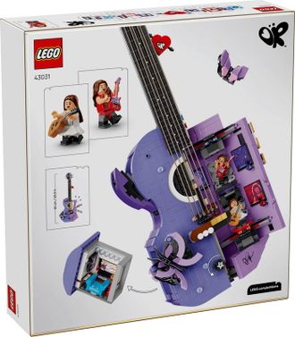 Конструктор Lego Editions Двойная гитара Оливии Родриго (43031) - фото 1 Конструктор Lego Editions Двойная гитара Оливии Родриго (43031) - фото 1