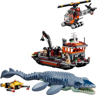 Конструктор Lego Jurassic World Нападение мозазавра на лодку (77983) - фото 3 Конструктор Lego Jurassic World Нападение мозазавра на лодку (77983) - фото 3