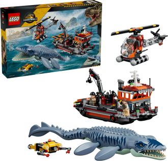 Конструктор Lego Jurassic World Нападение мозазавра на лодку (77983) - фото 2 Конструктор Lego Jurassic World Нападение мозазавра на лодку (77983) - фото 2