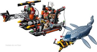 Конструктор Lego Jurassic World Нападение мозазавра на лодку (77983) - фото 7 Конструктор Lego Jurassic World Нападение мозазавра на лодку (77983) - фото 7