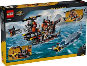 Конструктор Lego Jurassic World Нападение мозазавра на лодку (77983) - фото 1 Конструктор Lego Jurassic World Нападение мозазавра на лодку (77983) - фото 1