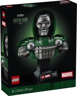 Конструктор Lego Marvel Бюст Доктора Дума (76345) - фото 1 Конструктор Lego Marvel Бюст Доктора Дума (76345) - фото 1