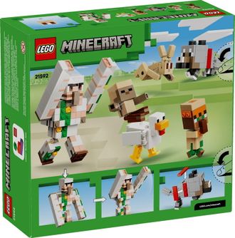 Конструктор Lego Minecraft Курячий Жокей: атака в пустелі (21592) - фото 1