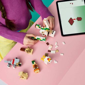 Конструктор Lego Minecraft Курячий Жокей: атака в пустелі (21592) - фото 6