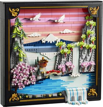 Конструктор Lego Art Краєвид з квітучою японською сакурою (31218) - фото 2
