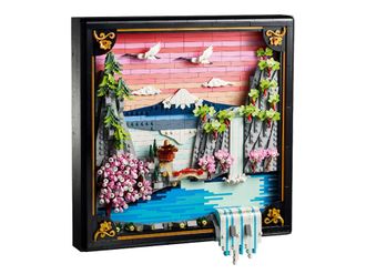 Конструктор Lego Art Краєвид з квітучою японською сакурою (31218) - фото 3