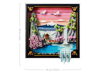 Конструктор Lego Art Краєвид з квітучою японською сакурою (31218) - фото 6