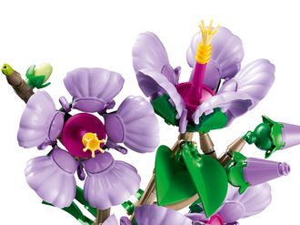 Конструктор Lego Botanicals Collection Гибискус (10372) - фото 5