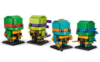 Конструктор Lego Brick Headz Фигурки Ракушек-ниндзя (40878) - фото 3