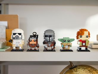 Конструктор Lego Star Wars Мандалорец и Грогу: Союзники и злодеи (40856) - фото 5 Конструктор Lego Star Wars Мандалорец и Грогу: Союзники и злодеи (40856) - фото 5