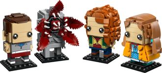 Конструктор Lego Brick Headz Одиннадцать, Макс, Демогоргон и Холли (40879) - фото 2 Конструктор Lego Brick Headz Одиннадцать, Макс, Демогоргон и Холли (40879) - фото 2