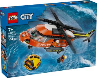 Конструктор Lego City Вертолет береговой охраны (60503) - фото 1 Конструктор Lego City Вертолет береговой охраны (60503) - фото 1