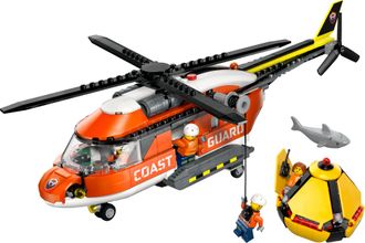 Конструктор Lego City Вертолет береговой охраны (60503) - фото 2 Конструктор Lego City Вертолет береговой охраны (60503) - фото 2