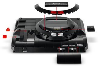Конструктор Lego Creator Консоль SEGA Genesis (40926) - фото 4 Конструктор Lego Creator Консоль SEGA Genesis (40926) - фото 4