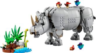 Конструктор Lego Creator Величественный носорог и птицы (31171) - фото 2