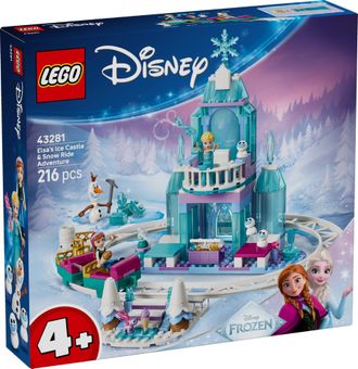 Конструктор Lego Disney Princess Крижаний замок Ельзи та снігова гірка (43281) - фото 1