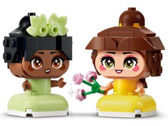 Конструктор Lego Disney Міні-принцеси: Белль та Тіана в замку (43291) - фото 6 Конструктор Lego Disney Міні-принцеси: Белль та Тіана в замку (43291) - фото 6
