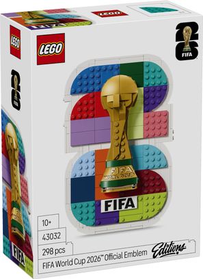 Конструктор Lego Editions Емблема Чемпіонату світу з футболу FIFA 2026 (43032) - фото 1