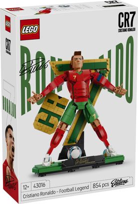 Конструктор Lego Editions Криштиану Роналду – легенда футбола (43016) - фото 1 Конструктор Lego Editions Криштиану Роналду – легенда футбола (43016) - фото 1