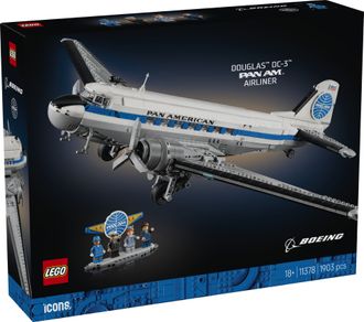 Конструктор Lego Expert Авіалайнер Douglas DC-3 PAN AM (11378) - фото 1 Конструктор Lego Expert Авіалайнер Douglas DC-3 PAN AM (11378) - фото 1