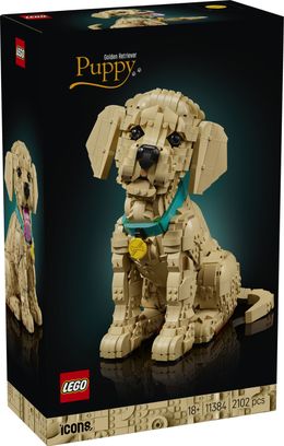 Конструктор Lego Expert Цуценя золотистого ретрівера (11384) - фото 1 Конструктор Lego Expert Цуценя золотистого ретрівера (11384) - фото 1